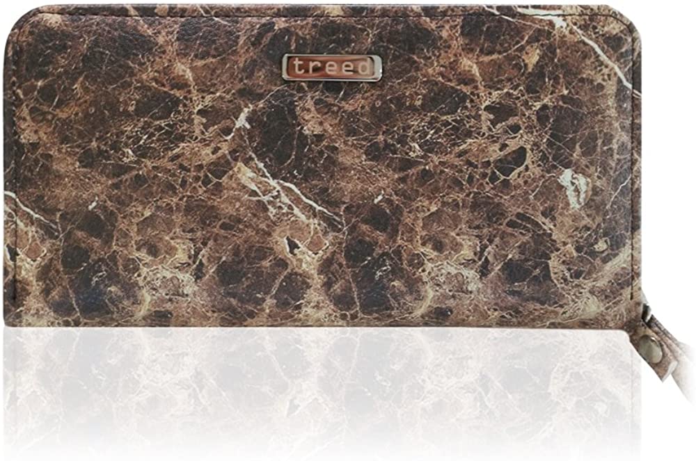 Price:$29.99 Treed Unisex Natural Pattern Luxury Long Wallet Clutch Card Purse Handbag  Handbags   