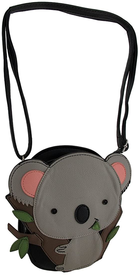Price:$34.99 Black Cute Baby Koala Bear Shoulder Crossbody Bag  Handbags   