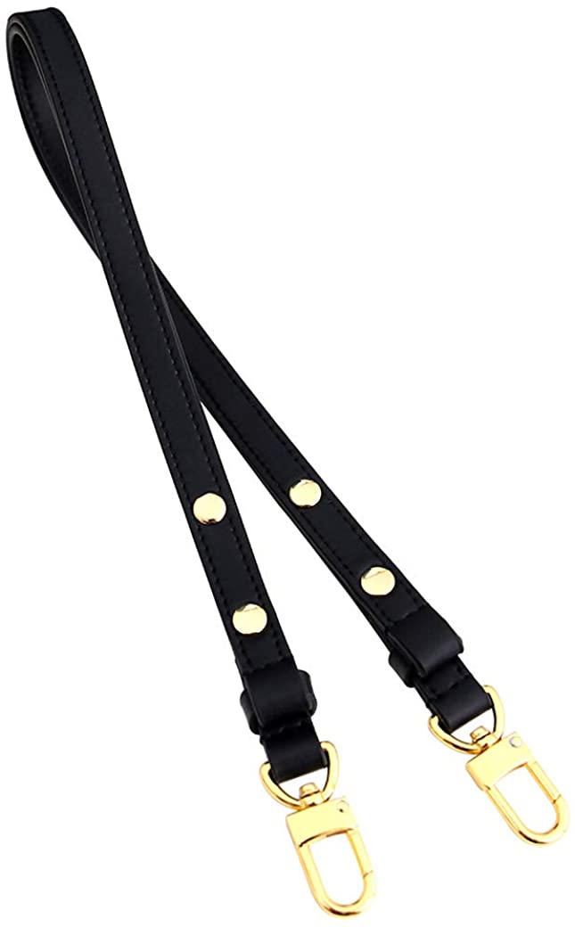 Price:$35.99 Neonoe Strap Genuine Leather Adjustable Handbag Crossbody Shoulder Strap for Luxury Bucket Bag Strap Replacement (Black)  Handbags   
