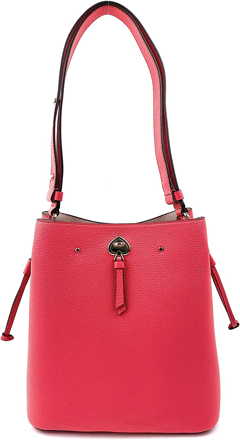 Price:$209.99    Kate Spade New York Marti Large Convertible Drawstring Bucket Bag (Stoplight)  Clothing
