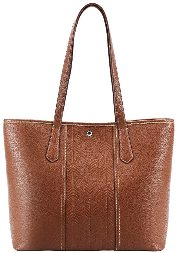 Price:$16.99    Lekesky Purses and Women Tote Handbags, for Women Satchel Shoulder Tote Bags, PU Leather, Brown  Clothing