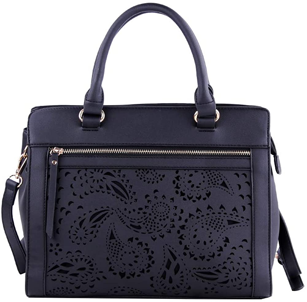 Price:$16.99    Satchel Purses and Handbags for Women Shoulder Tote Top Handle Work Bags Wallets  Clothing