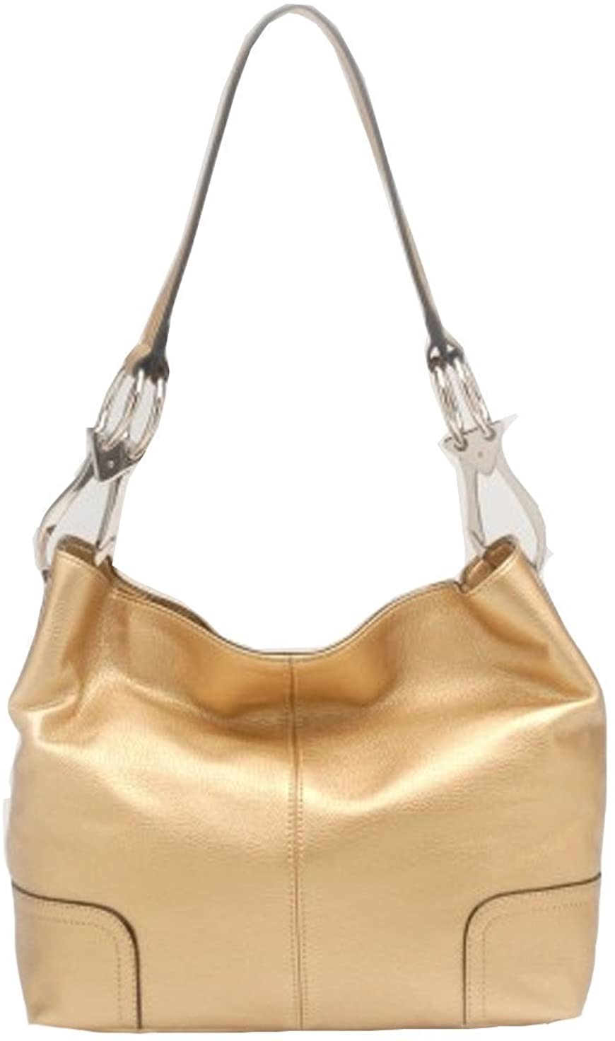 Price:$30.04 Tosca Hand Bag Handbag Purse 640 - (multiple colors), Gold  Handbags   
