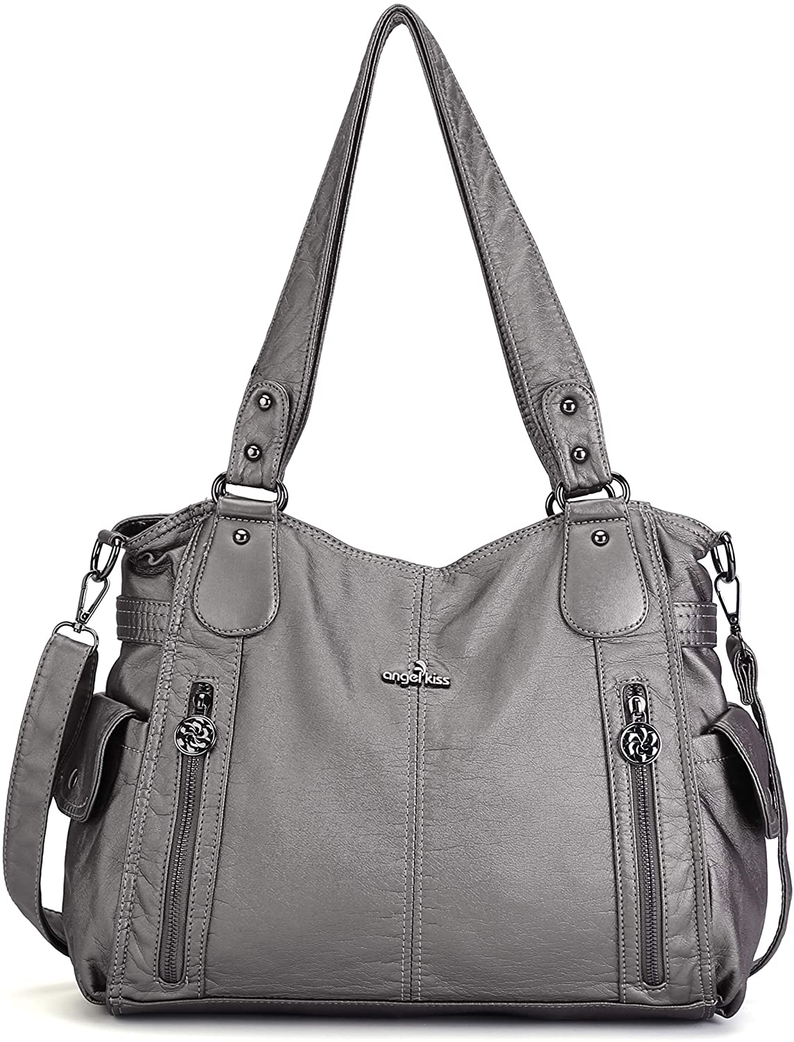 Price:$33.99    Handbag Hobo Women Shoulder Bag/Handbag Roomy Multiple Pockets Fashion PU Tote, Calx  Clothing