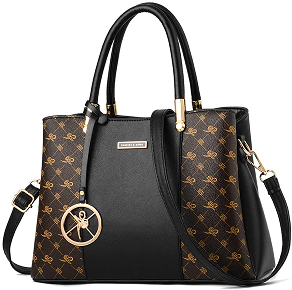 Price:$22.98    Women Purses and Handbags Top Handle Satchel Shoulder Bags Messenger Tote Bag for Ladies  Clothing