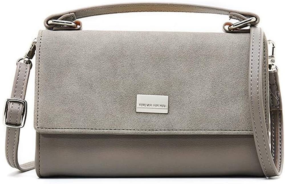 Price:$14.95 Women’s Elegant Small Purse Shoulder Bag-Handbag-Crossbody Bag (Grey)  Handbags   