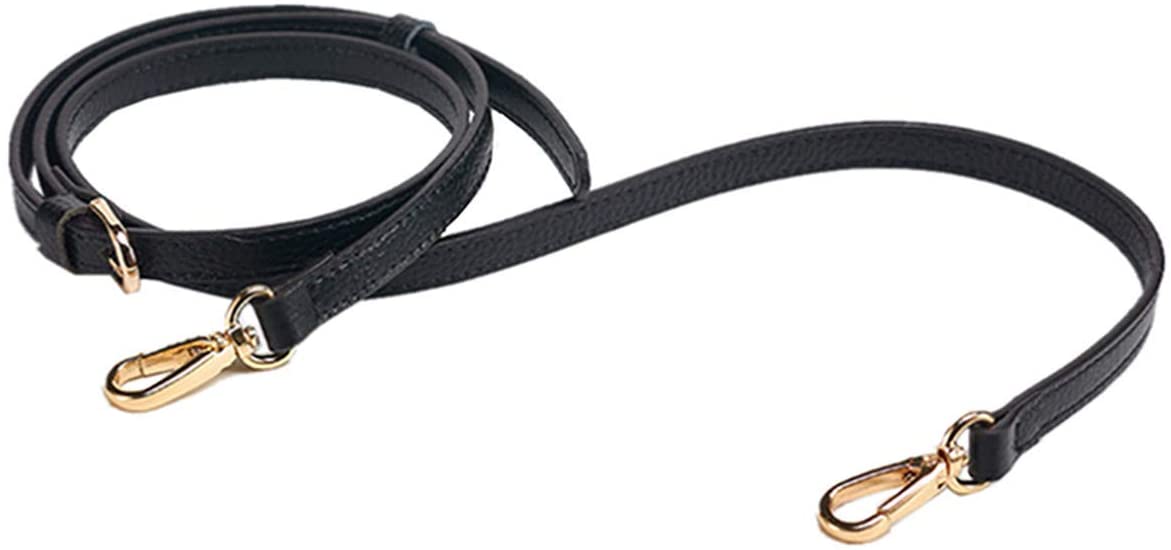 Price:$11.99    E Support Purse Straps Replacement Leather Adjustable For Crossbody Handbags Shoulder Bag Wallet DIY 51 Inch Long (Black)  Clothing