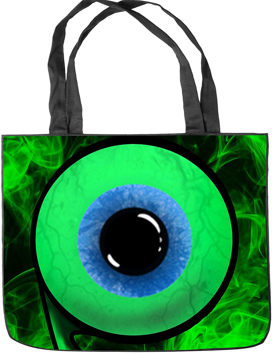 Price:$21.99    DoubleUSA Septic Eye Sam 3 Tote Bag Shopping Bag Shoulder Handbags Canvas Tote Bag Shoulder Bag (Two Sides Print) Size  15.5" x 12.5" x 3.5"  Clothing