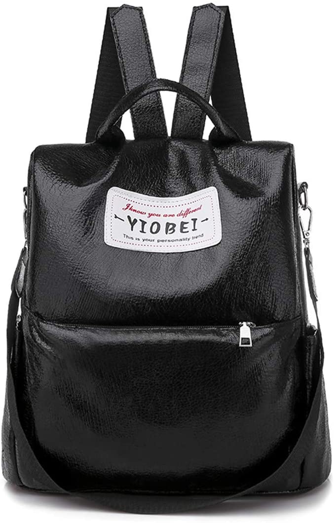 Price:$17.99    LOPDJSEG Women Travel Backpack Leather Purse Multifunction Waterproof Anti-theft Shoulder Bag for Women Girls  Clothing