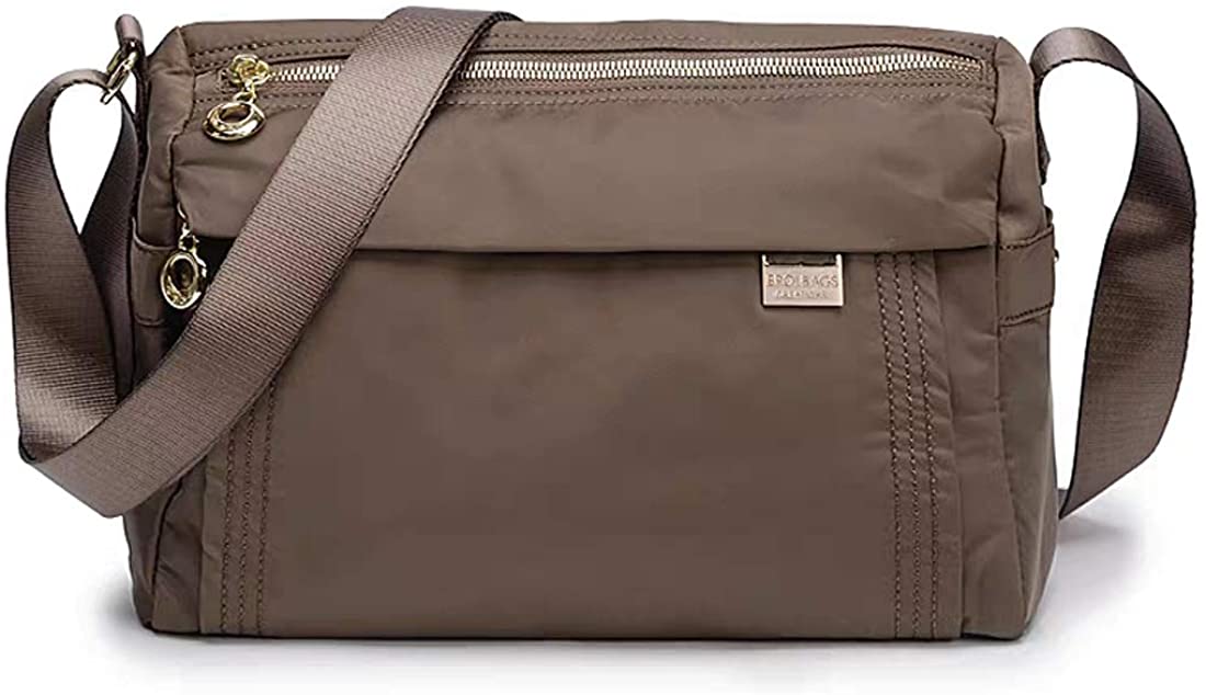 Price:$35.89 Lightweight Medium Crossbody Bag Fashion Womens Shoulder Handbag (coffee)  Handbags   