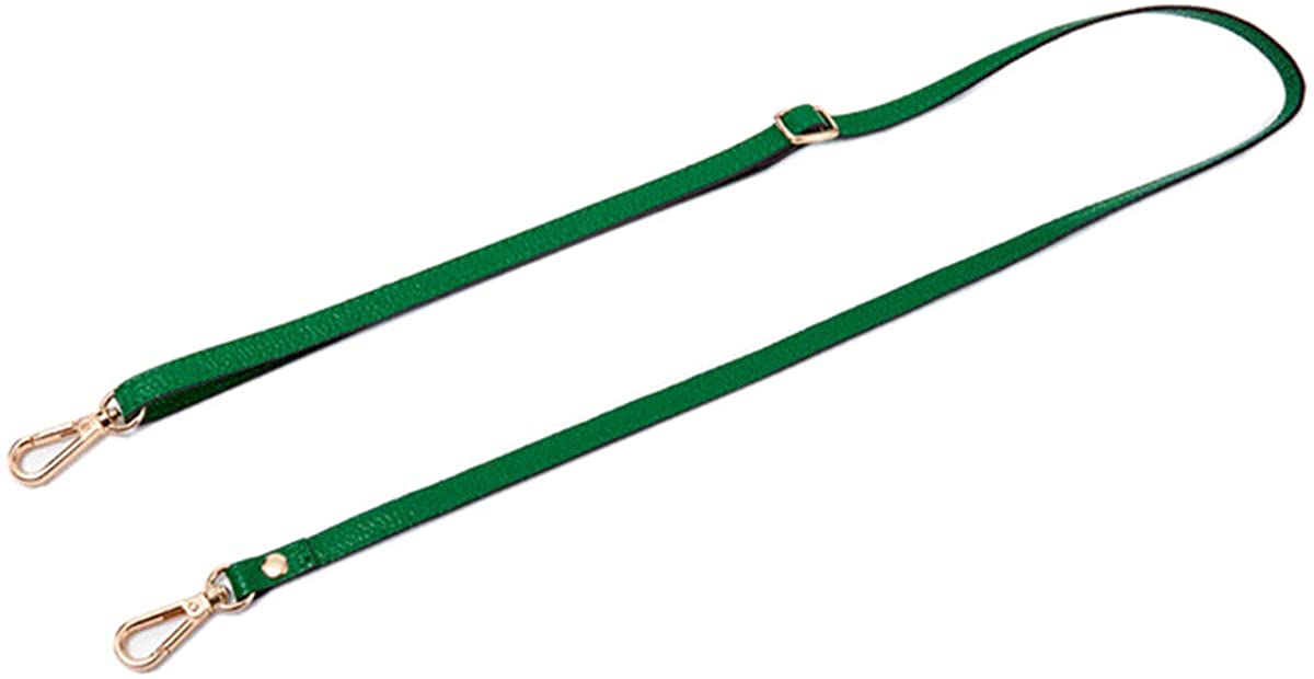 Price:$13.00    HOUTBY Replacement Leather Purse Strap Adjustable For Crossbody Shoulder Handbags Bag Buckles DIY 0.47x51.18" (Green)  Clothing