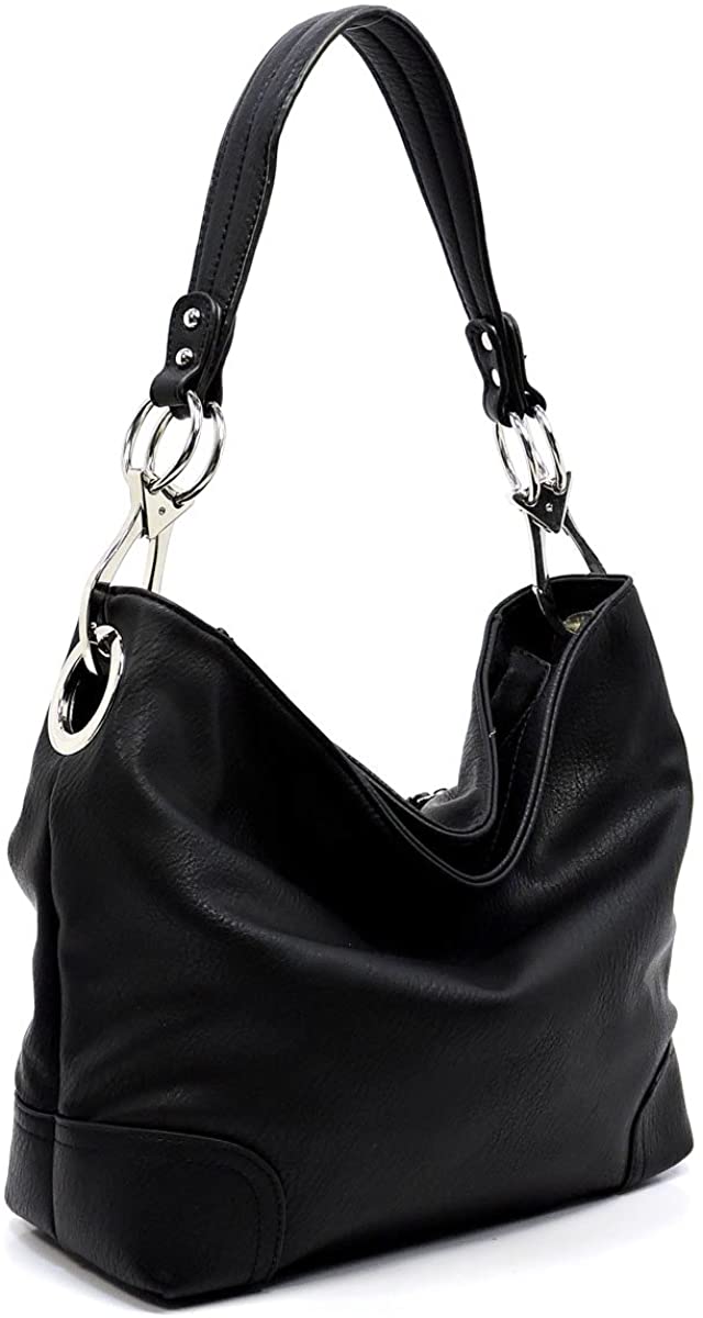 Price:$32.99 Vegan faux leather bucket shoulder handbag  Handbags   