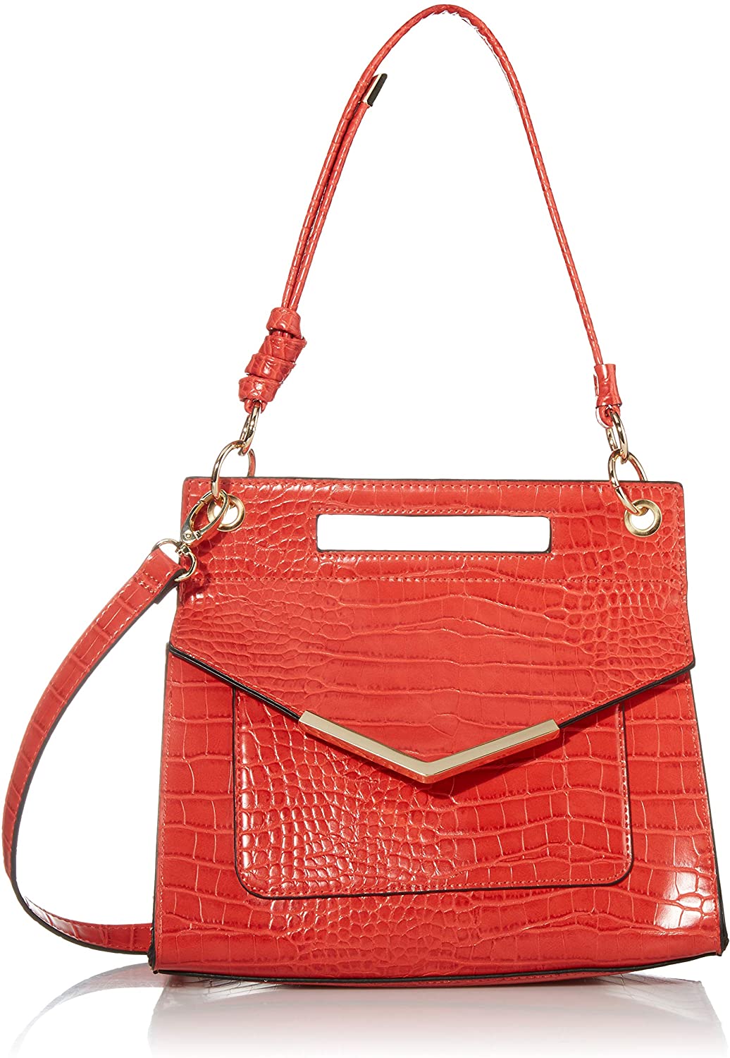 Price:$34.09 LuLu Shoulder, Chili  Handbags   
