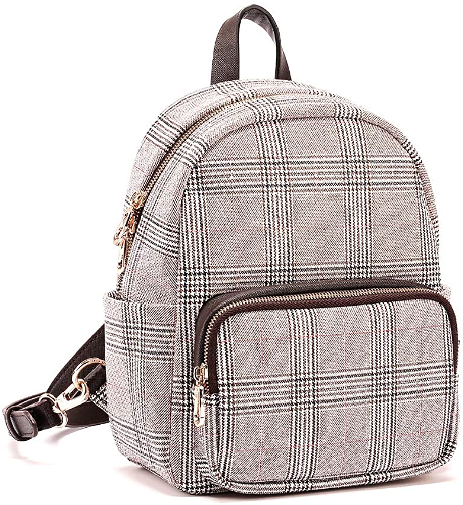 Price:$29.99    ZZINNA Mini Backpack Purse Leather Backpack Waterproof Rucksack Shoulder Bag Casual Daypack Backpacks for Women  Clothing