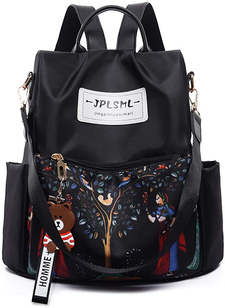 Price:$20.99    Women Backpack Purse Anti-theft School Shoulder Bag  Clothing
