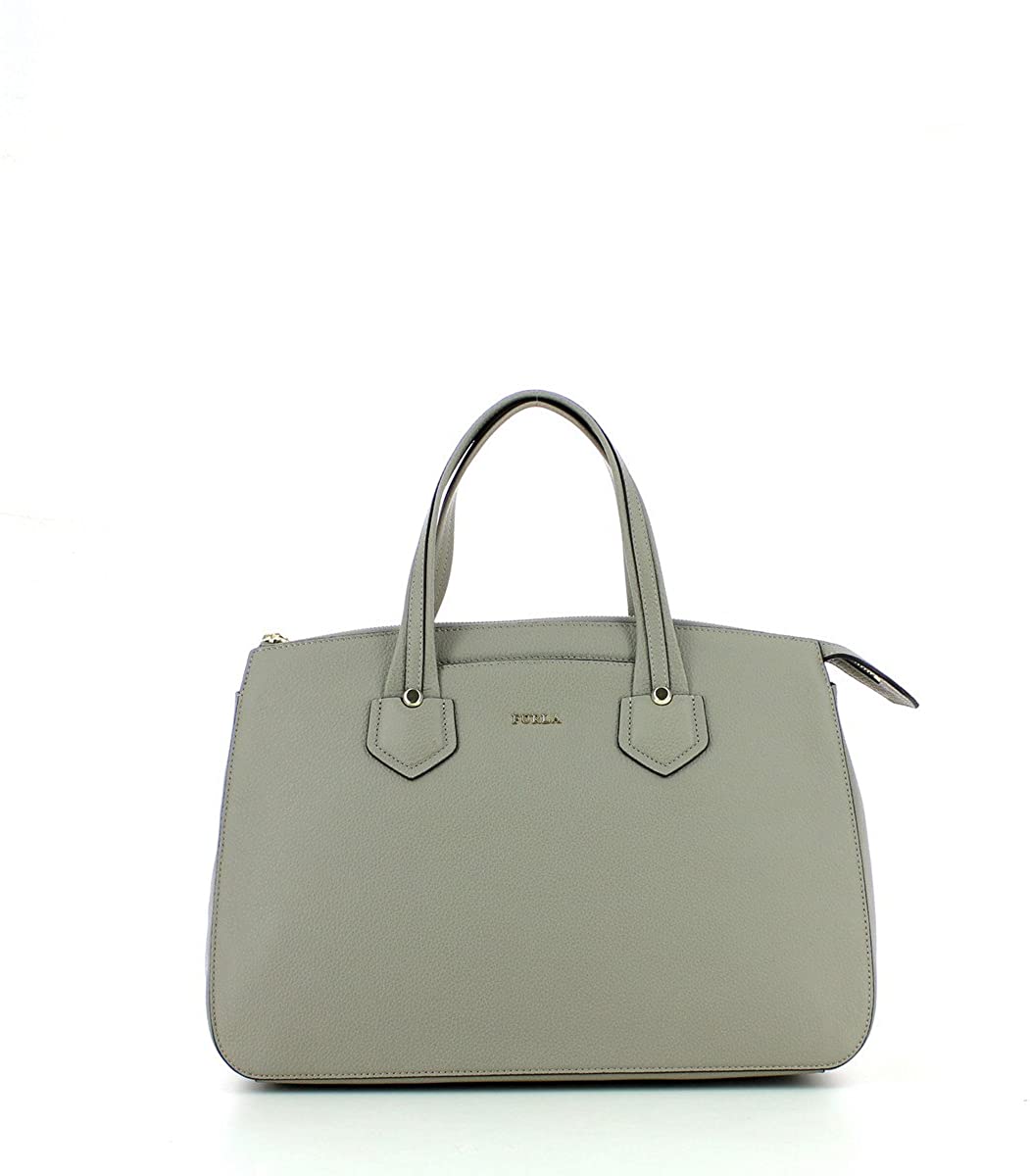 Price:$355.00    Furla Giada Large Leather Satchel  Clothing