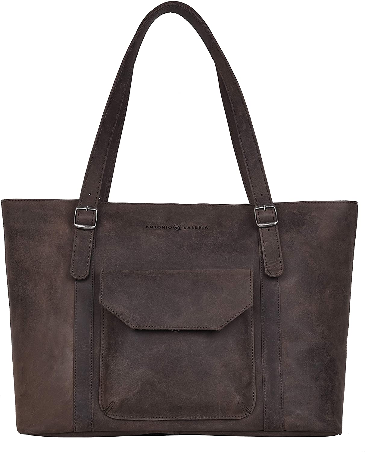 Price:$89.99    Antonio Valeria Sage Premium Leather Shoulder Bag for Women  Clothing