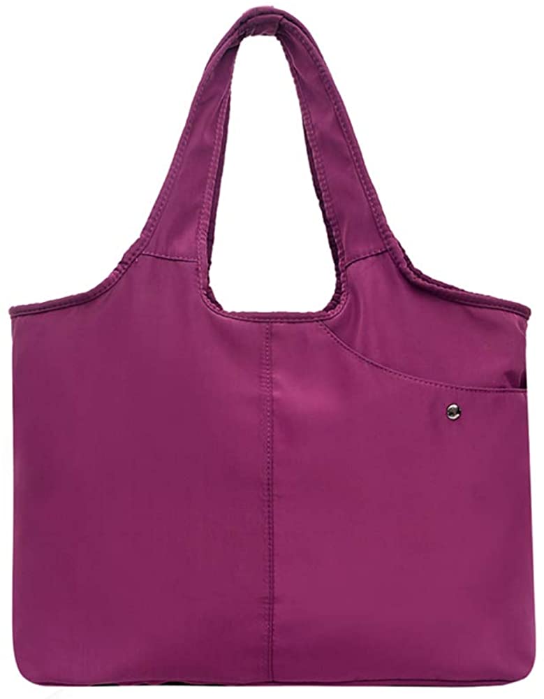 Price:$14.88 Women Nylon Totes Waterproof Shoulder Bag Lightweight Large Capcaity  Handbags   