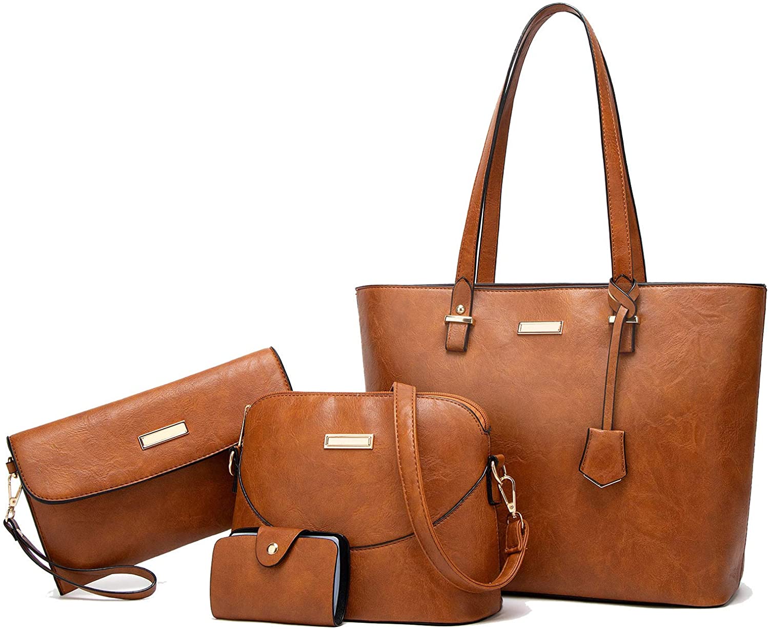 Price:$35.99 YNIQUE Satchel Purses and Handbags for Women Shoulder Tote Bags Wallets  Handbags   