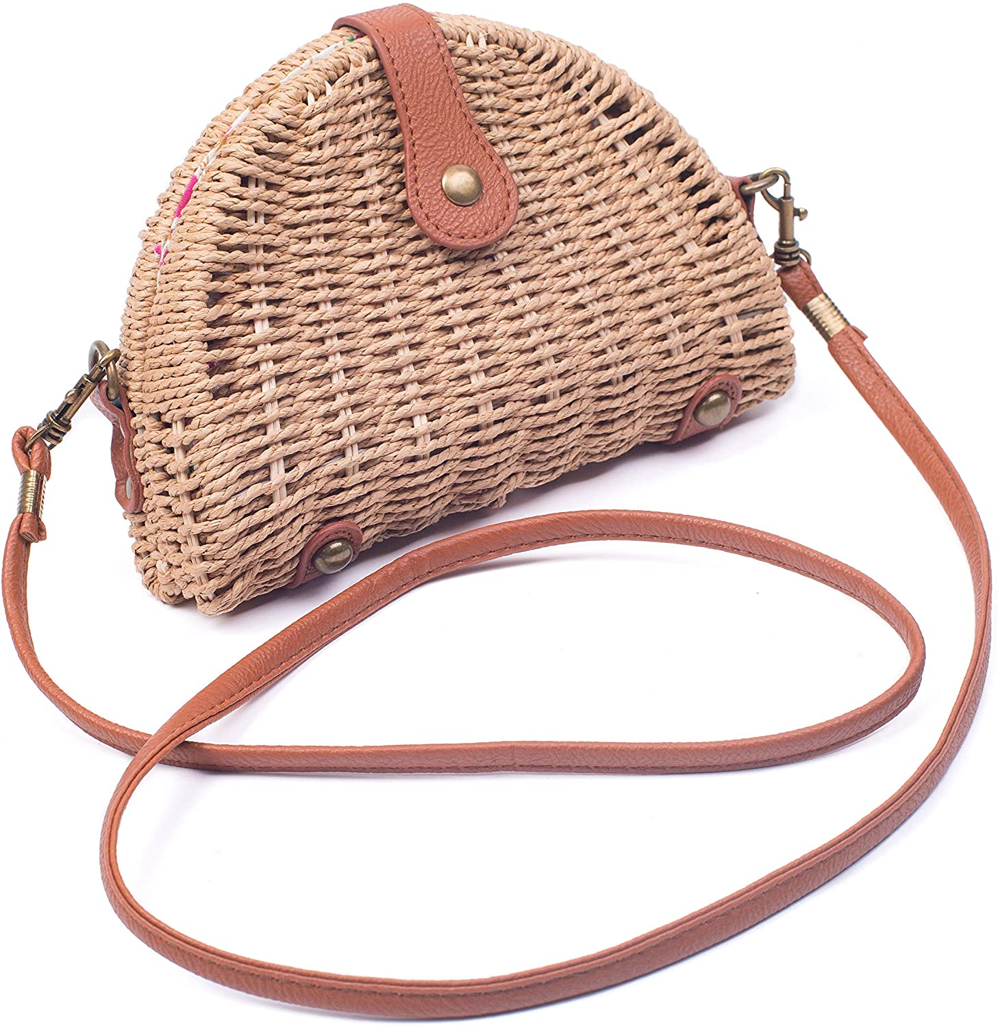 Price:$30.00    Handmade Straw Bag, Straw Shoulder Bag, Straw Crossbody Bag, Handmade Straw Purse, Seagrass Handbag, Handwoven Straw Tote  Clothing