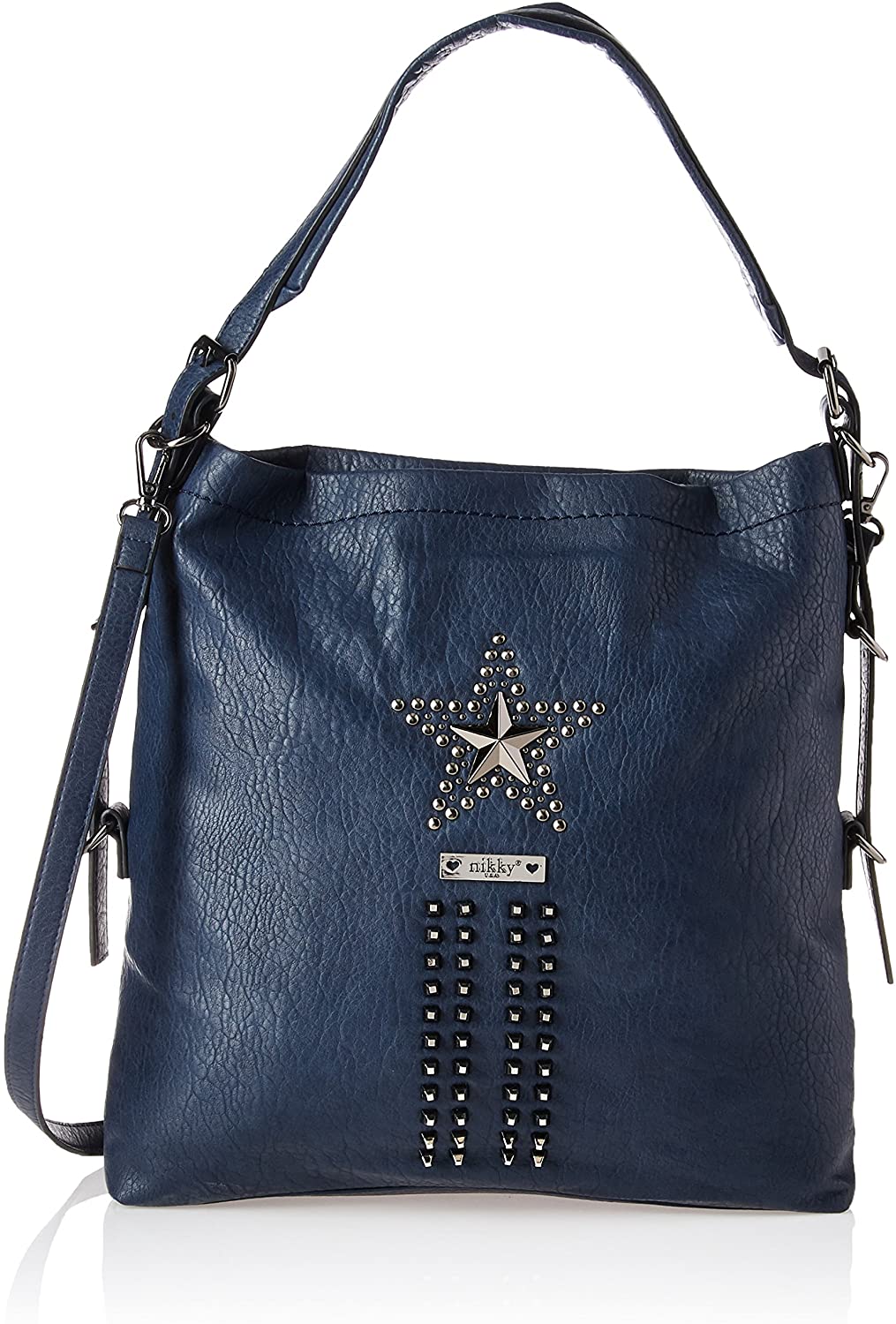 Price:$42.64    Nikky Women's Tote Navy Handbag, Multifunctional Detachable Strap, One Size  Clothing