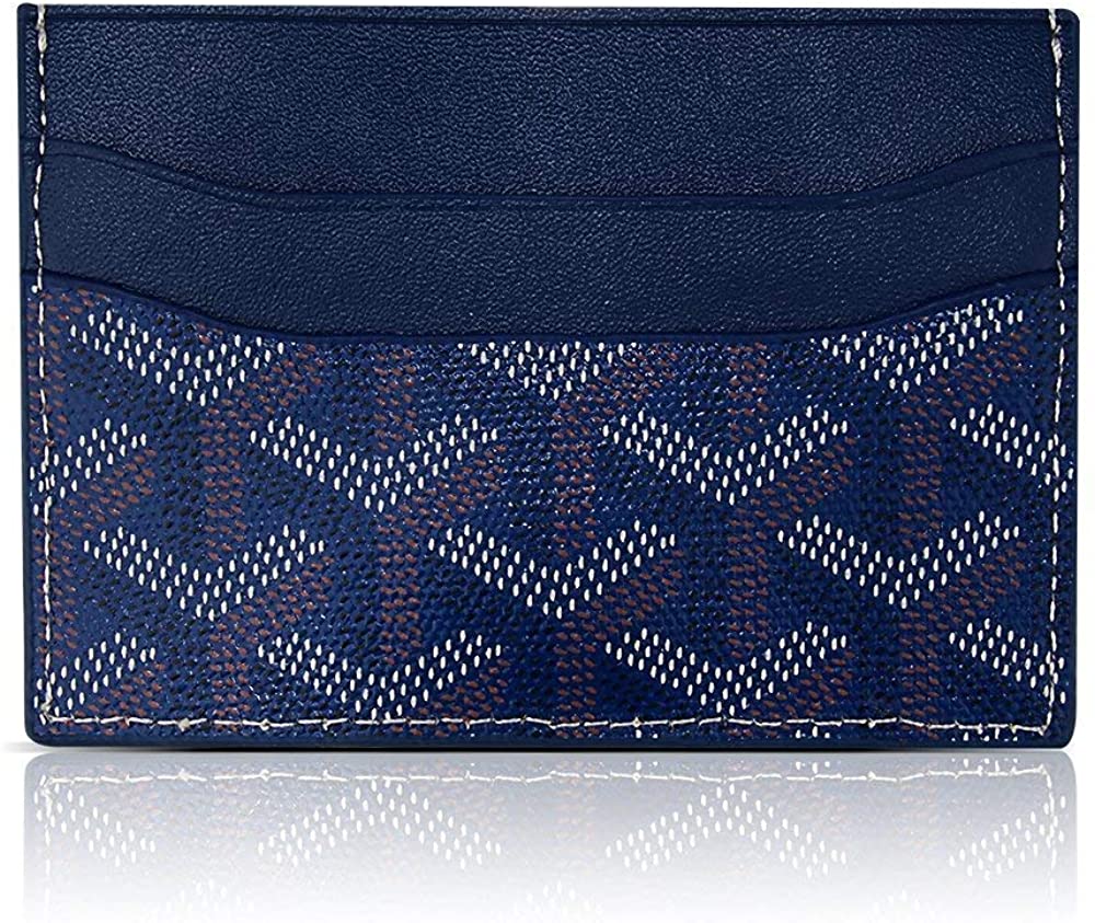 Price:$19.99 Genuine Leather Slim Credit Card Holder, Minimalist Front Pocket Wallet with Key Ring  Handbags   