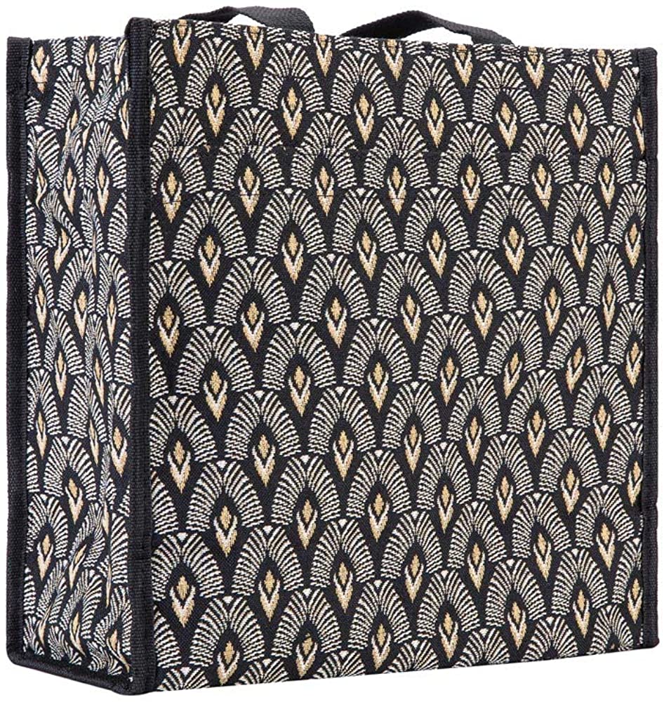 Price:$24.99    Signare Tapestry Shoulder Bag Shopping Bag for Women with Luxor Art Deco Style  Clothing