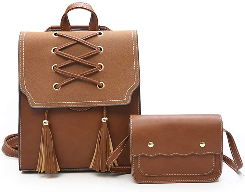 Price:$22.99    Women Backpack Purse Ladies Crossbody Shoulder Bag PU Leather Fashion Backpack Purse for Women  Clothing