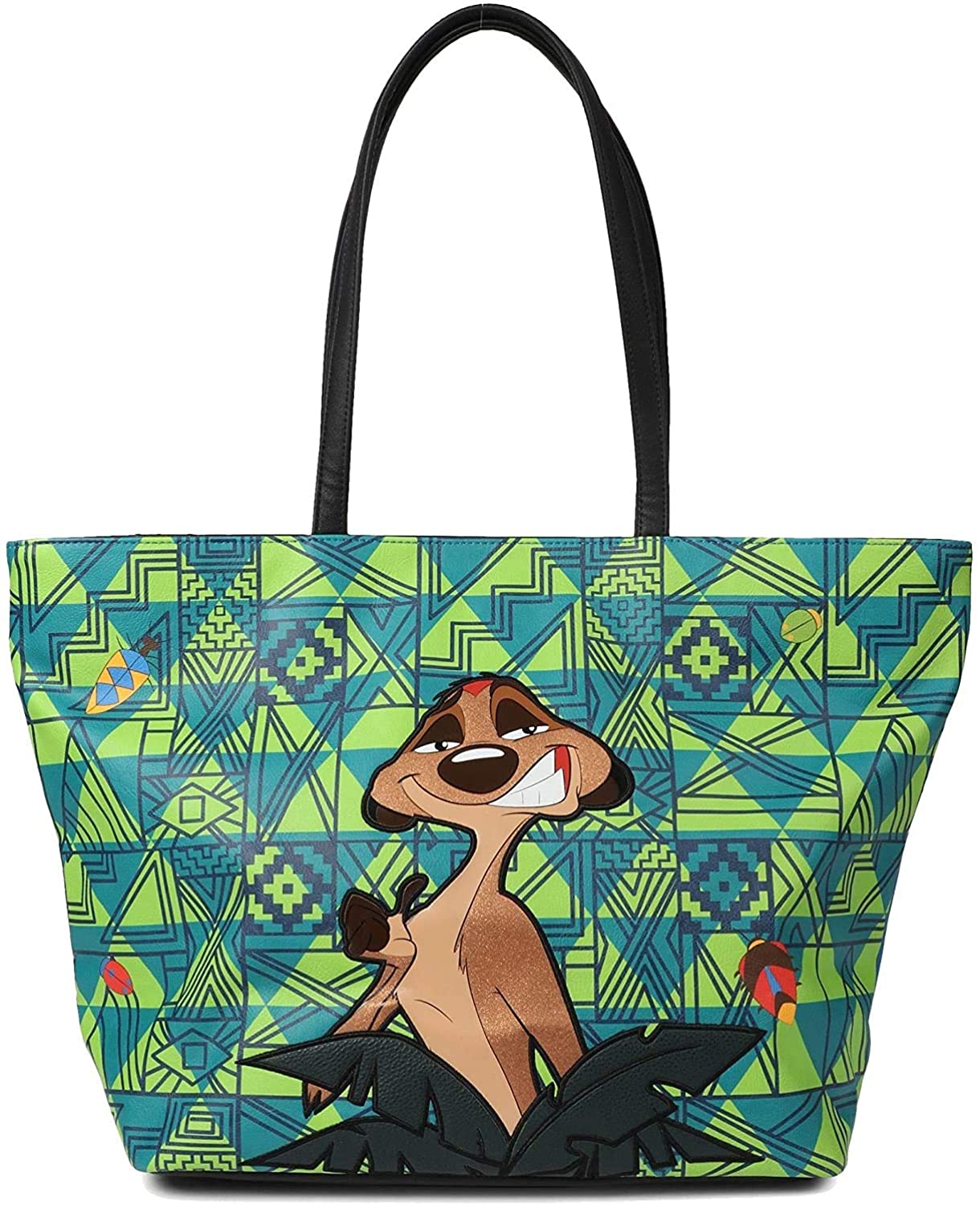 Price:$77.30    Disney Danielle Nicole Timon & Pumbaa 2 in 1 Tote Bag, Multi  Clothing