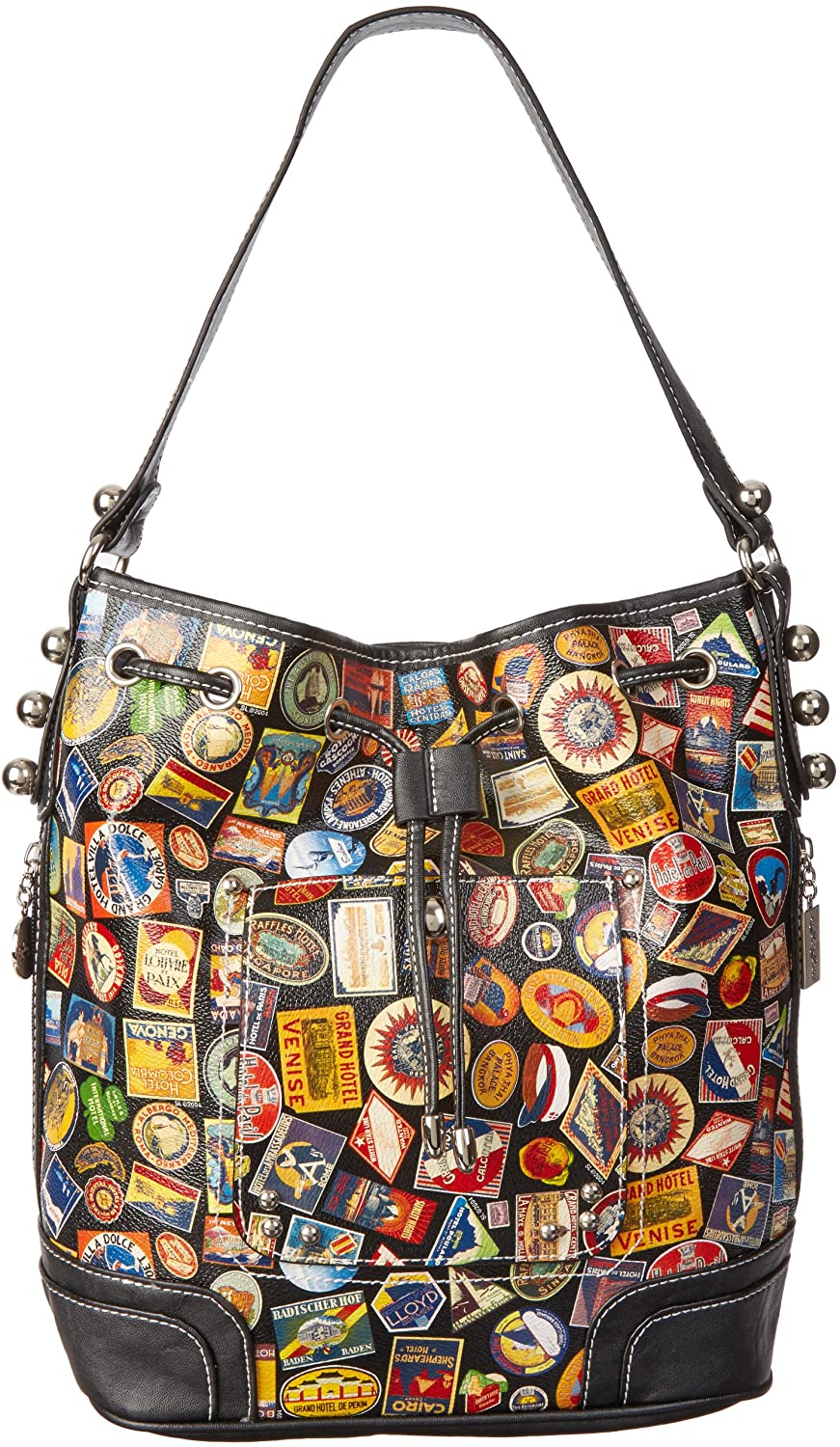 Price:$52.94 Sydney Love Vintage Hotel Shoulder Bag, Multi, One Size  Handbags   
