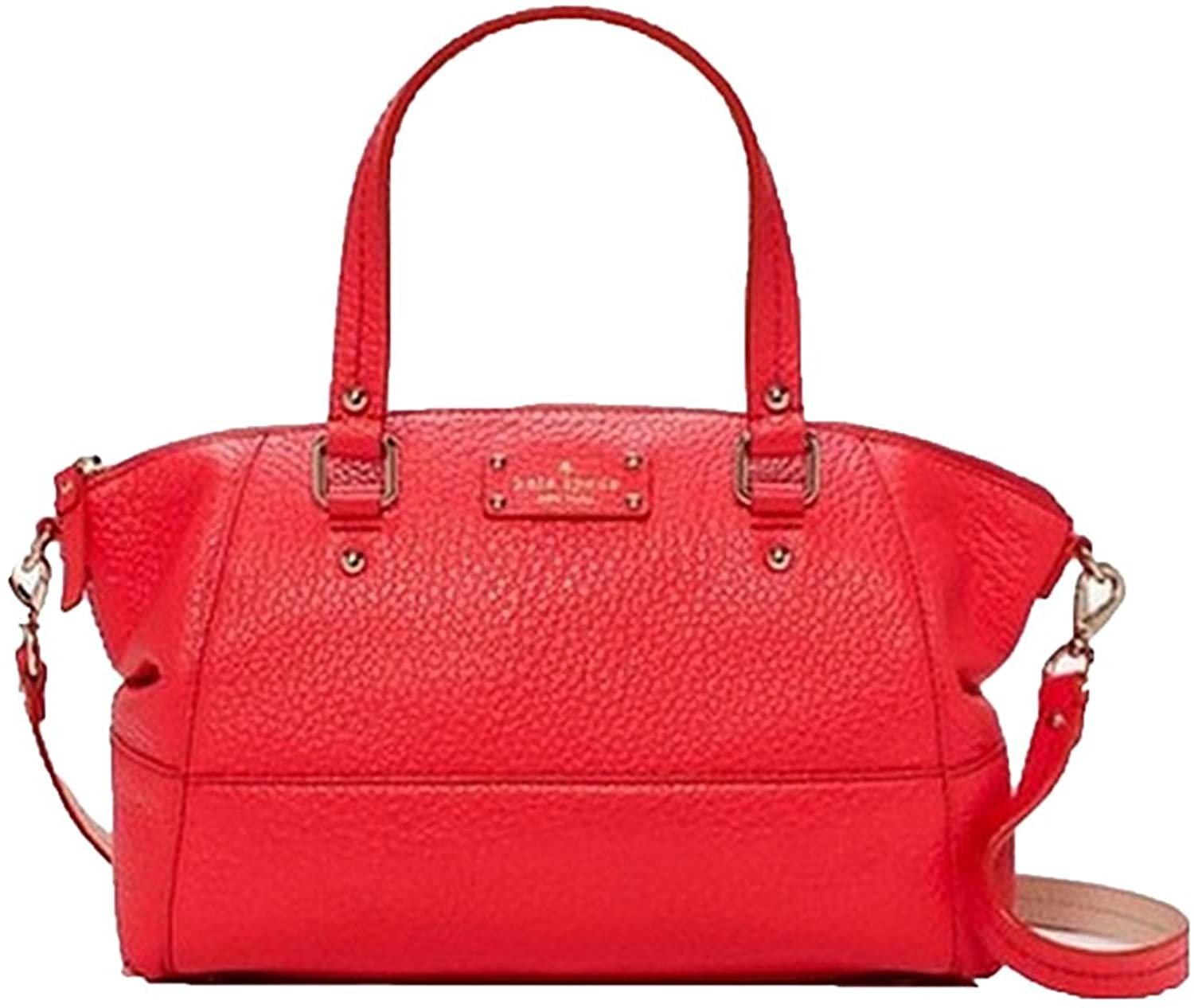 Price:$179.00    Kate Spade 'Grove Court' Leather Small Sloan Satchel, Dark Geranium  Clothing