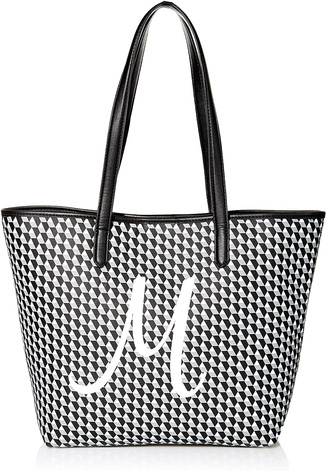 Price:$24.00 LaTique Initial Shoulder Bag, Black M  Handbags   