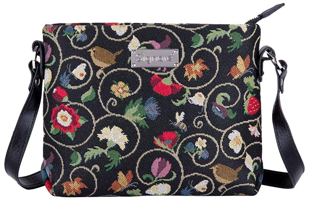Price:$29.99 Signare Tapestry Crossbody Purse Small Shoulder Bag for Women with Jacobean Dream Design  Handbags   