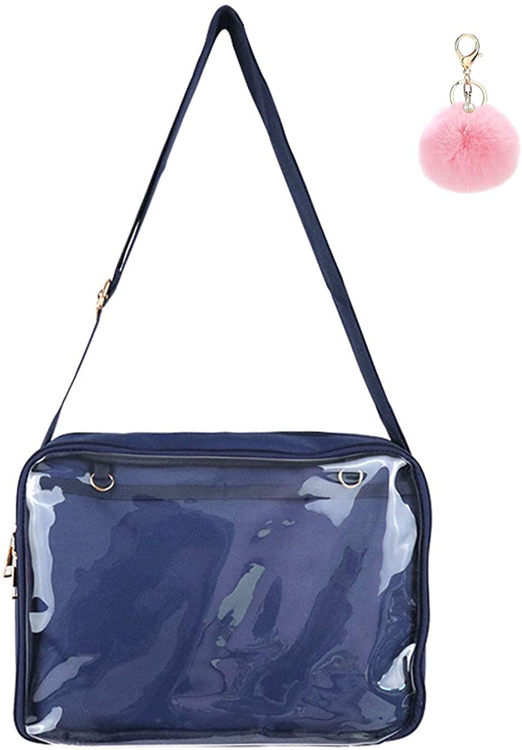 Price:$24.99 Zhiyang Girl JK Ita School Handbag Large Kawaii Anime Shoulder Bag Duffle Purse  Handbags   