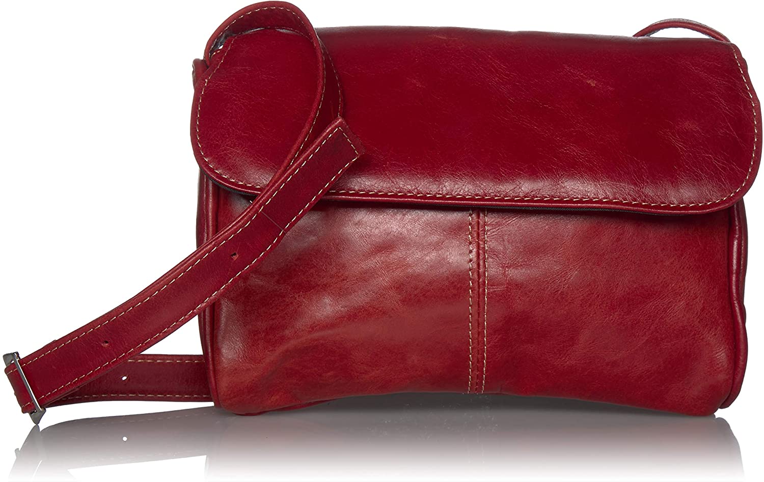 Price:$47.40    David King & Co. Florentine Flap Front Handbag 3521 Purple, Red, One Size  Clothing