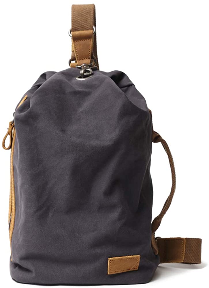 Price:$27.99    Zg Canvas Leather Shoulder Bags Crossbody Chest Bags for Women & Men Unisex Traveling Casual  Clothing