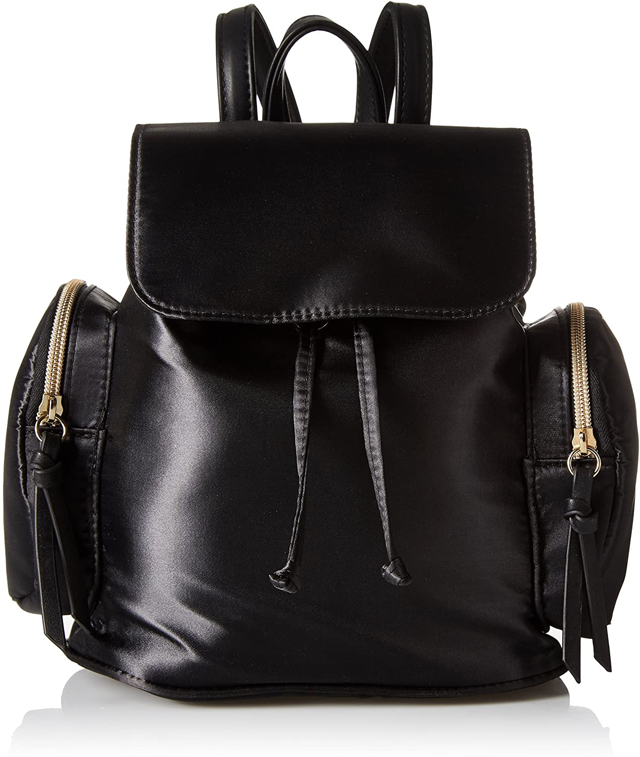 Price:$23.72 T-Shirt & Jeans Satin Mini Back Pack, Black  Handbags   