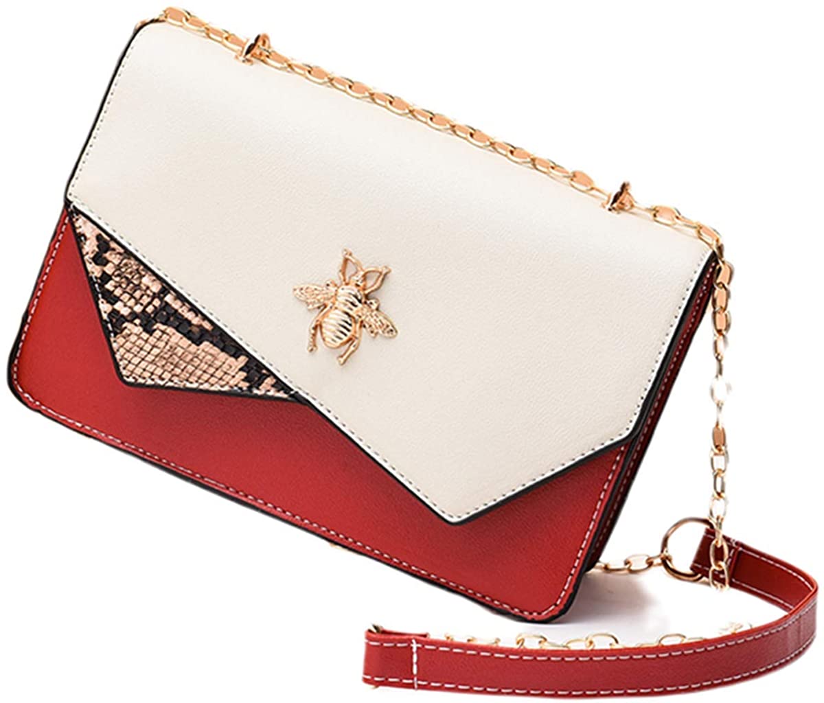 Price:$25.19 Irregular Women Shoulder Bag Lightweight Crossbody Lady Messenger Girl Handbag Wallet Purse (red)  Handbags   