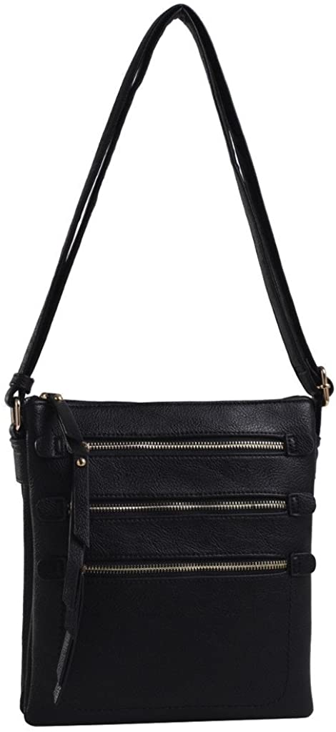 Price:$49.98 Women's Handgun Cross Body Zipper Handbag CCW Concealed Carry Weapon  Handbags   