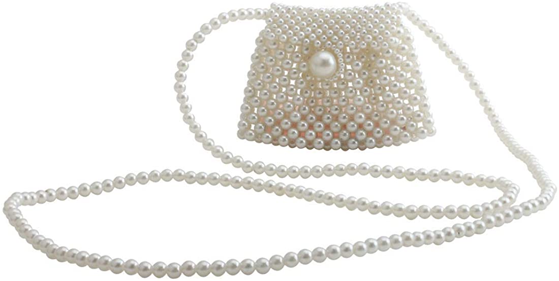 Price:$19.99 LETODE women messenger bags beaded female vintage evening bag pearl women shoulder bags clutch bag for wedding party bags  Handbags   
