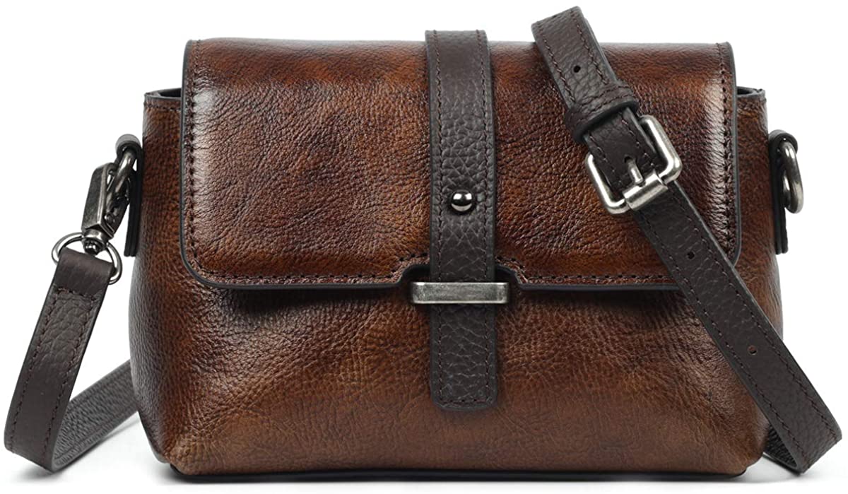 Price:$31.99 Women Shoulder bag for Women's small Leather Small Cellphone for Ladies Smartphone Wallet with Removable Strap （Coffee）cc  Handbags   