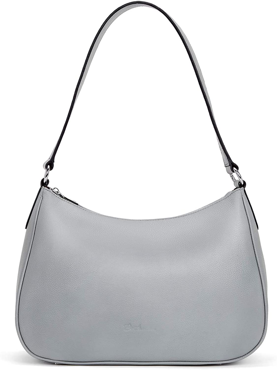 Price:$68.99    BOSTANTEN Soft Leather Hobo Purse for Women Designer Handbags Vintage Shoulder Bag Light blue  Clothing