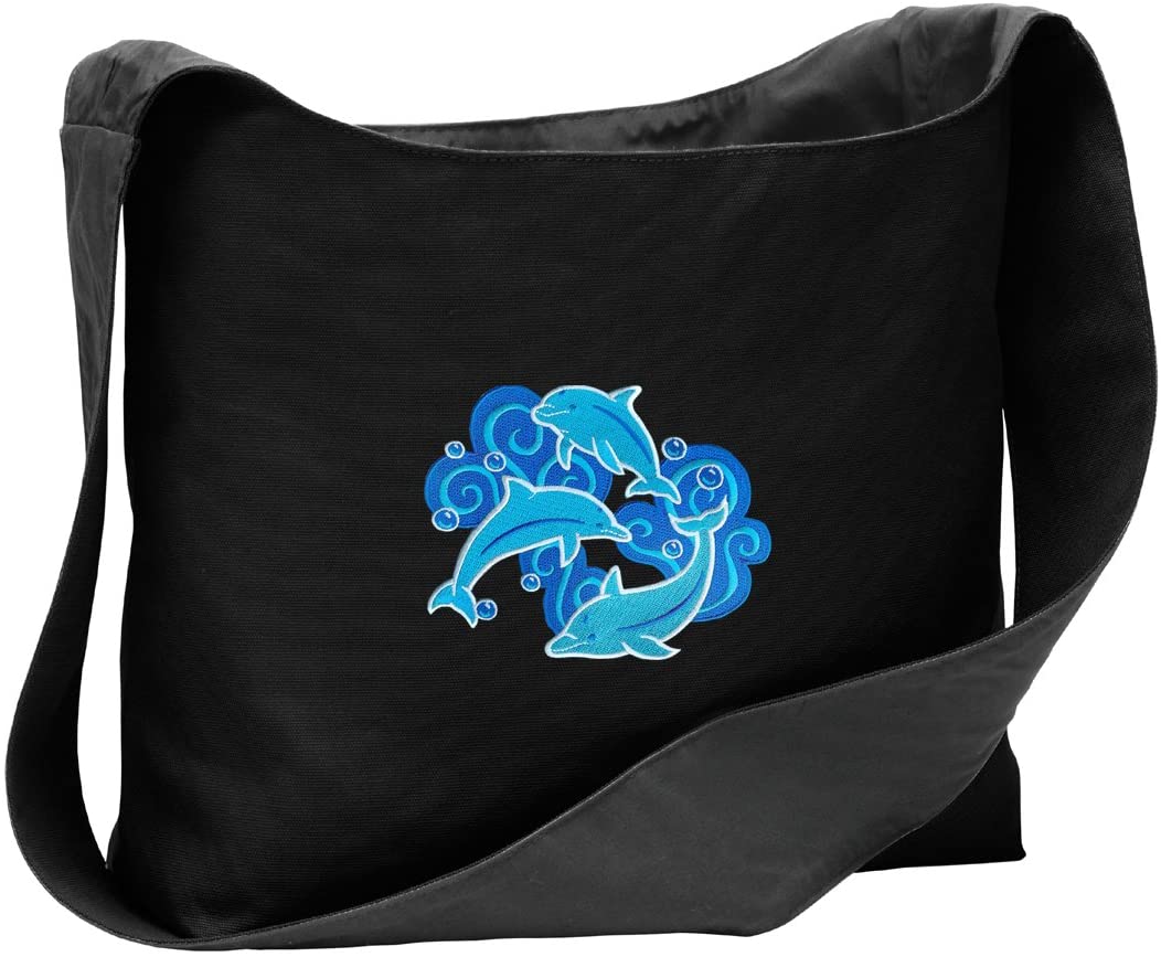 Price:$32.99    Dolphin Tote Bag Best Sling Style Across Body Bags  Clothing