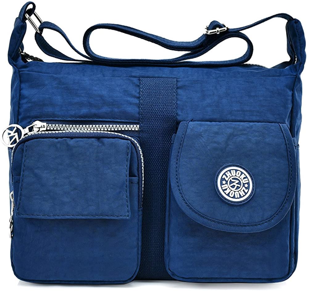 Price:$20.99     Toniker Women's Shoulder Bags Casual Handbag Travel Bag Messenger Cross Body Waterproof Nylon Bags   Clothing