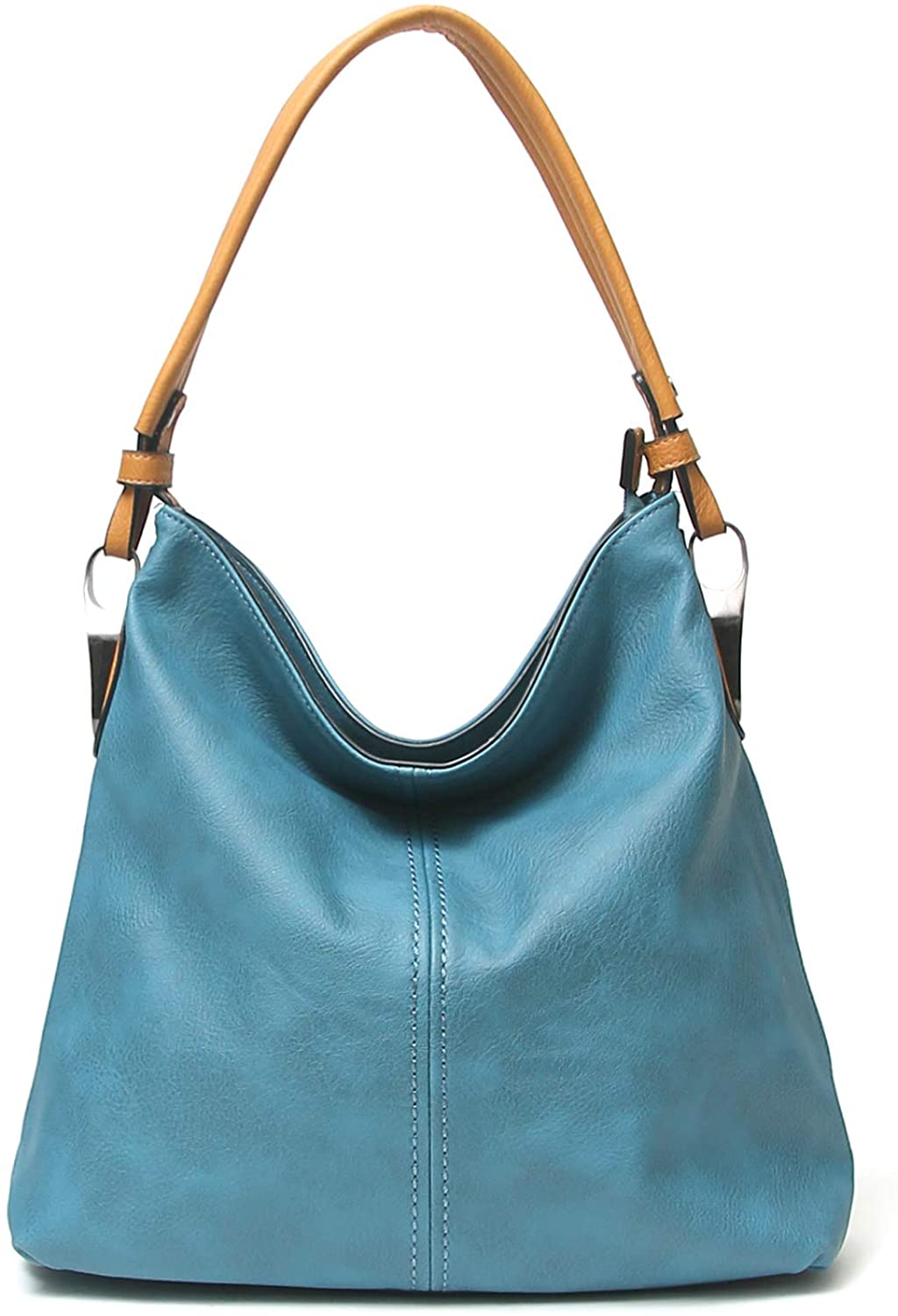 Price:$38.95    Janin Handbag Bucket Style Hobo Shoulder Bag with Extra Longer Strap  Clothing