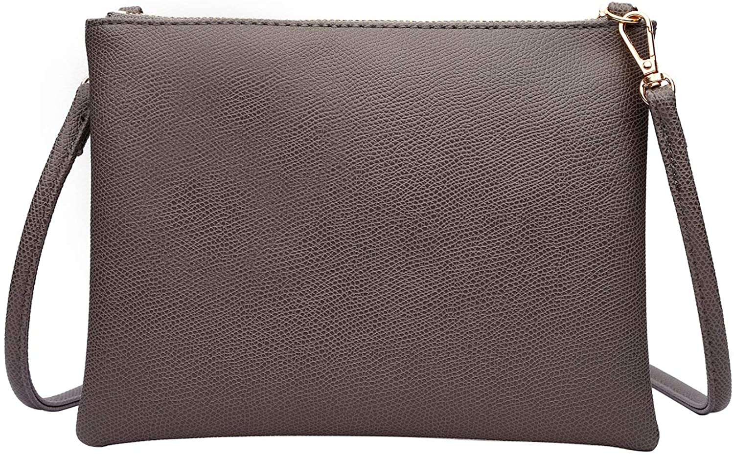Price:$11.99 Crossbody Bag for Women, Small Shoulder Purses and Handbags Lightweight PU Leather Wallet with Detachable Strap (D Grey)  Handbags   