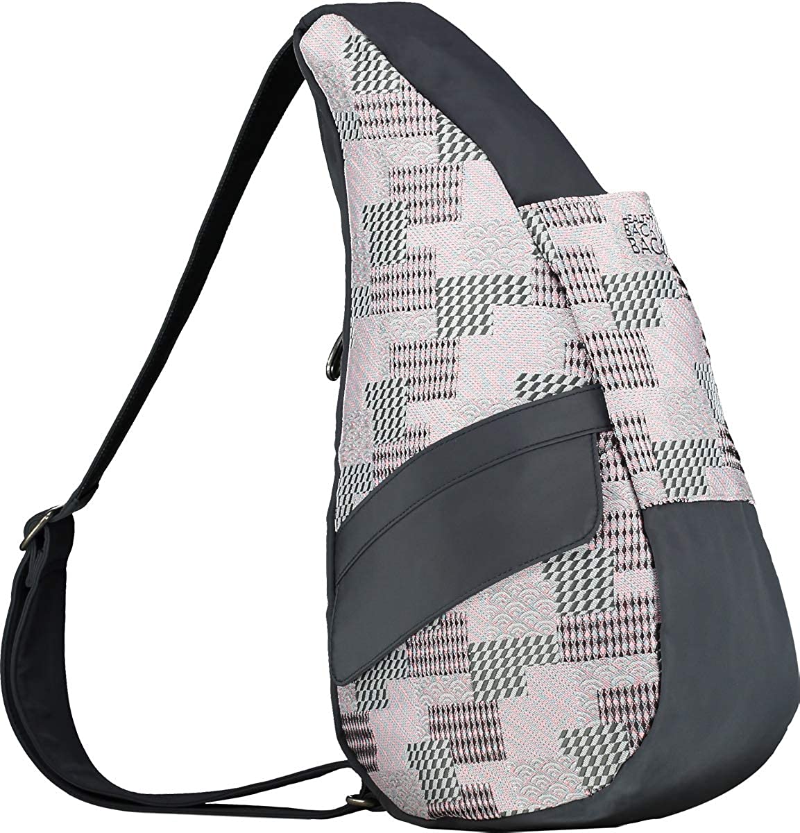 Price:$100.00    AmeriBag Healthy Back Bag tote Print Small (Pastel Patchwork - Slate)  Clothing