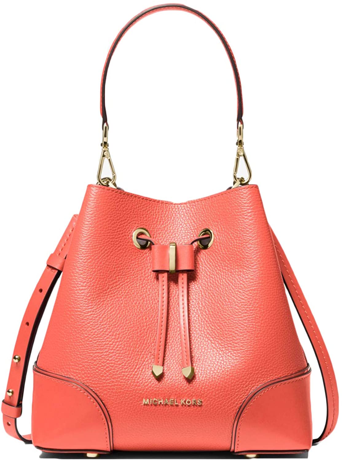 Price:$179.98 MICHAEL Michael Kors Mercer Gallery Small Pebbled Leather Shoulder Bag  Handbags   