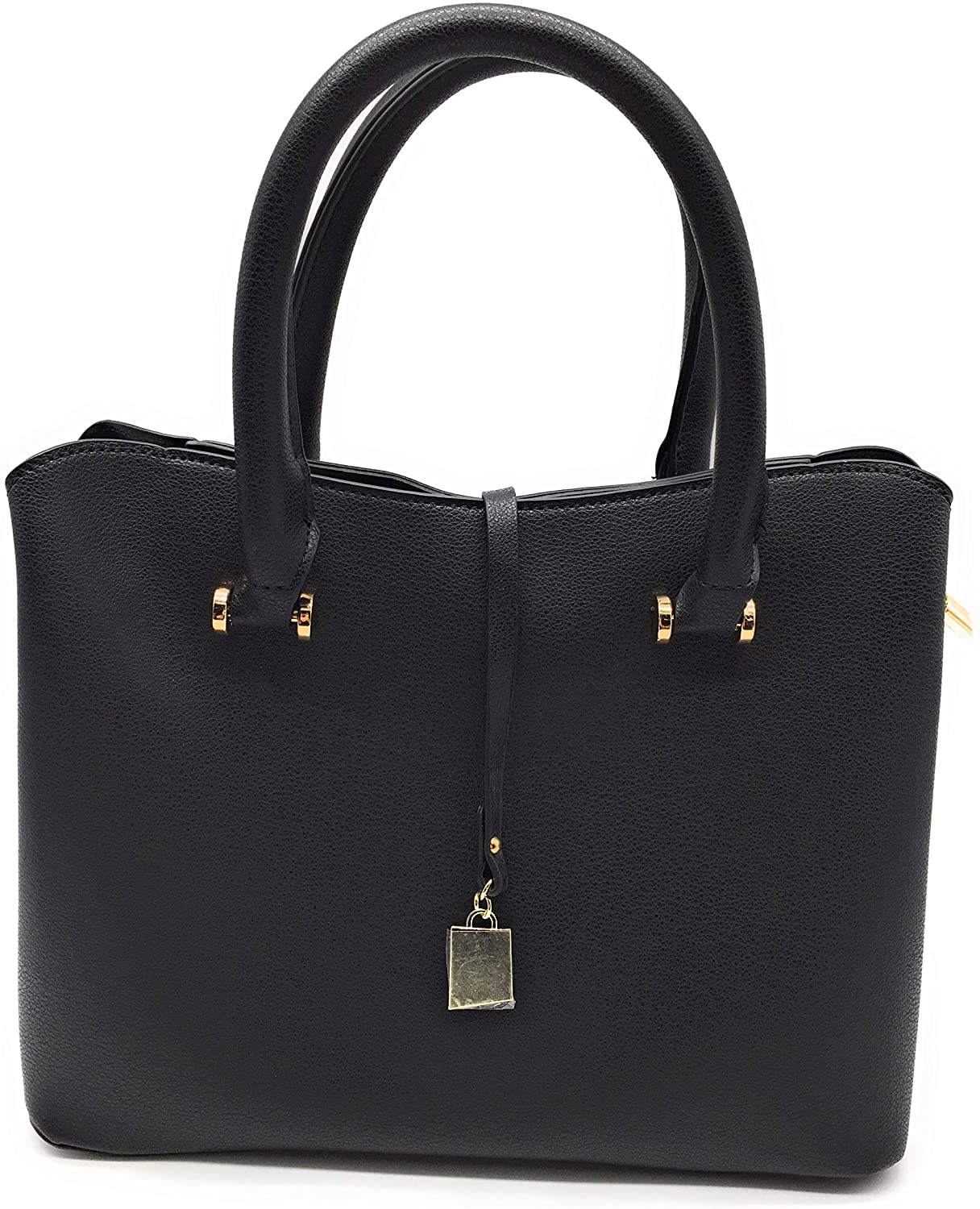 Price:$17.99    Women's Top Handle Hobo Handbags Satchel Totes Purse Shoulder Messenger Bags For Work (Black)  Clothing