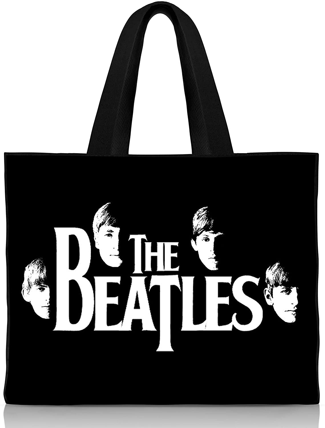 Price:$23.56    The Beatles - The Beatles Forever Shoulder Handbags Canvas Tote Bag - 15.5 x 12.5 x 3.5 Inches  Clothing